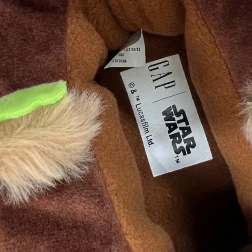 NEW! Gap Kids Star Wars Grogu Slippers Size 3/4